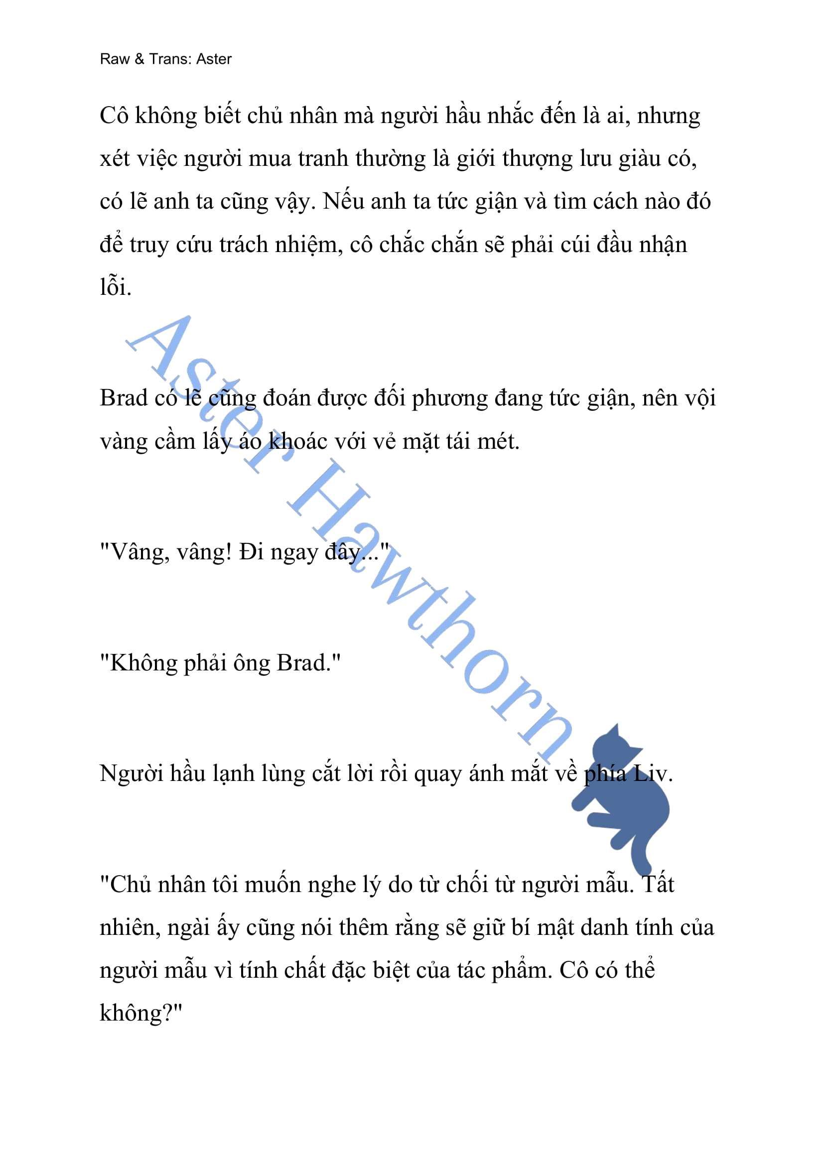 [novel] Odalisque Chương 5 page 14 - Giả Dược