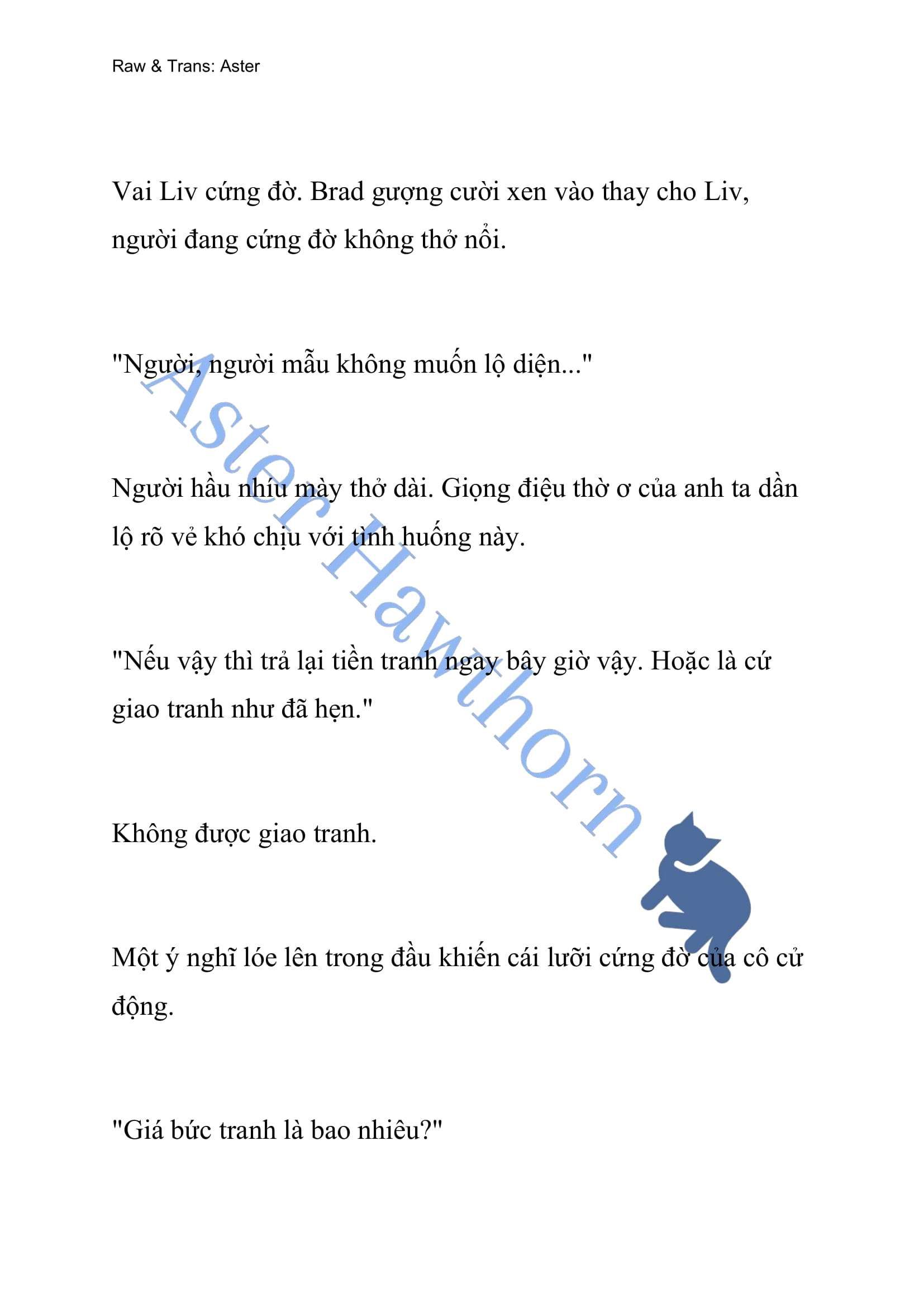 [novel] Odalisque Chương 5 page 15 - Giả Dược