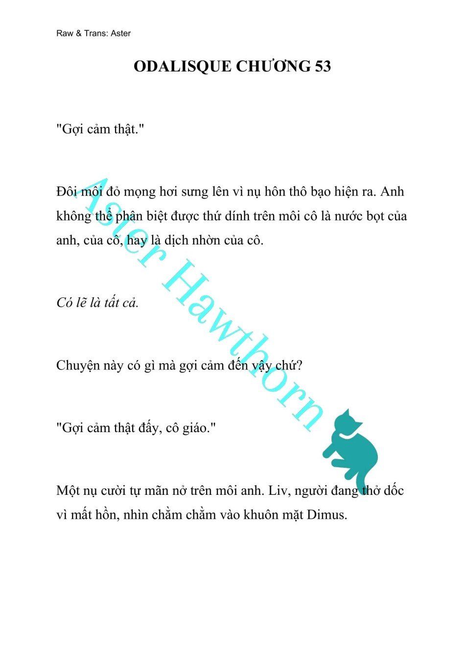 đọc truyện [novel] Odalisque Chương 53 ảnh 2 tại Thiên Thai Truyện
