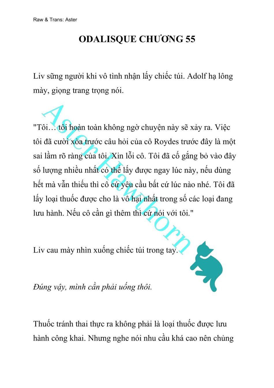 đọc truyện [novel] Odalisque Chương 55 ảnh 2 tại Thiên Thai Truyện