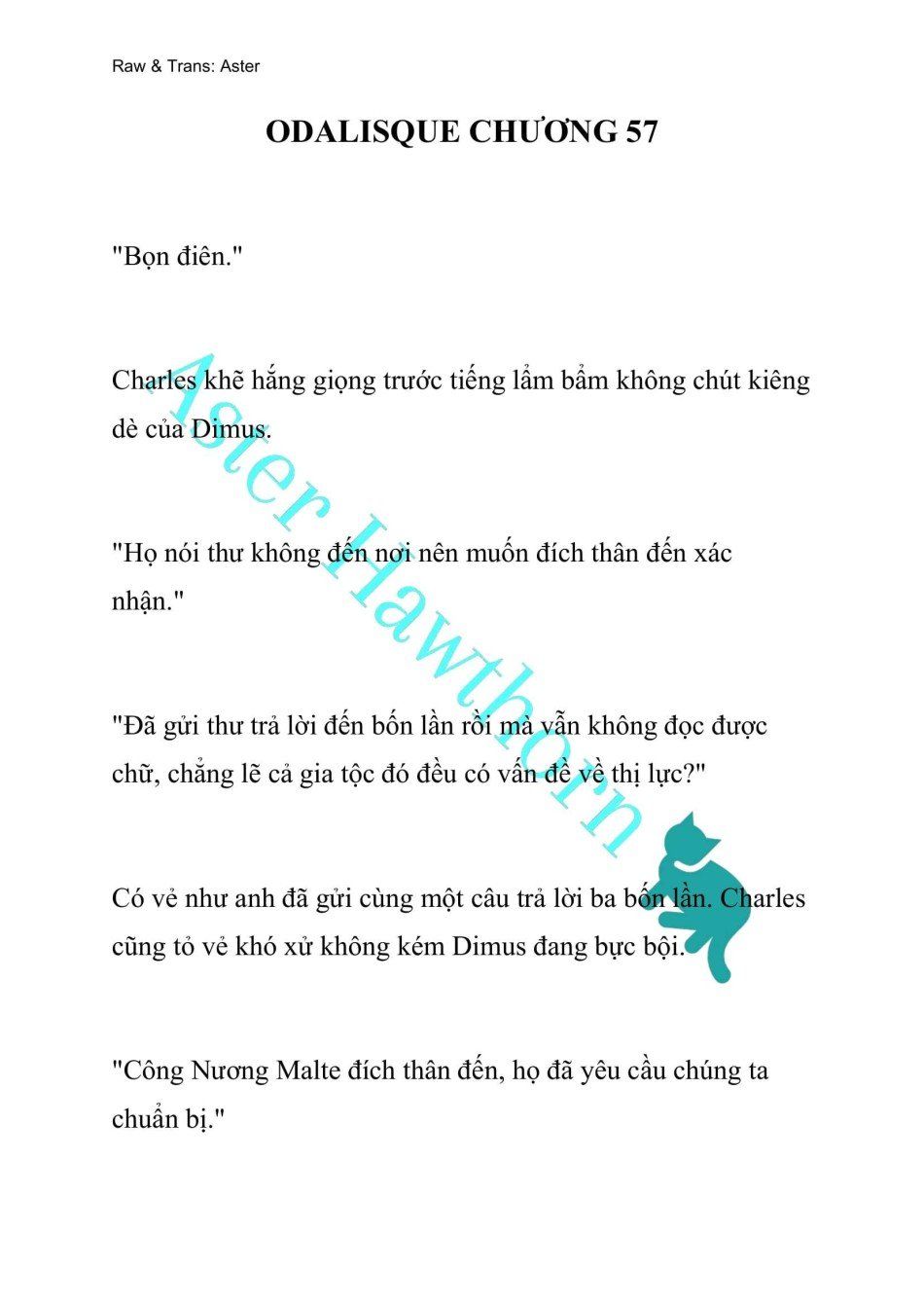 đọc truyện [novel] Odalisque Chương 57 ảnh 2 tại Thiên Thai Truyện