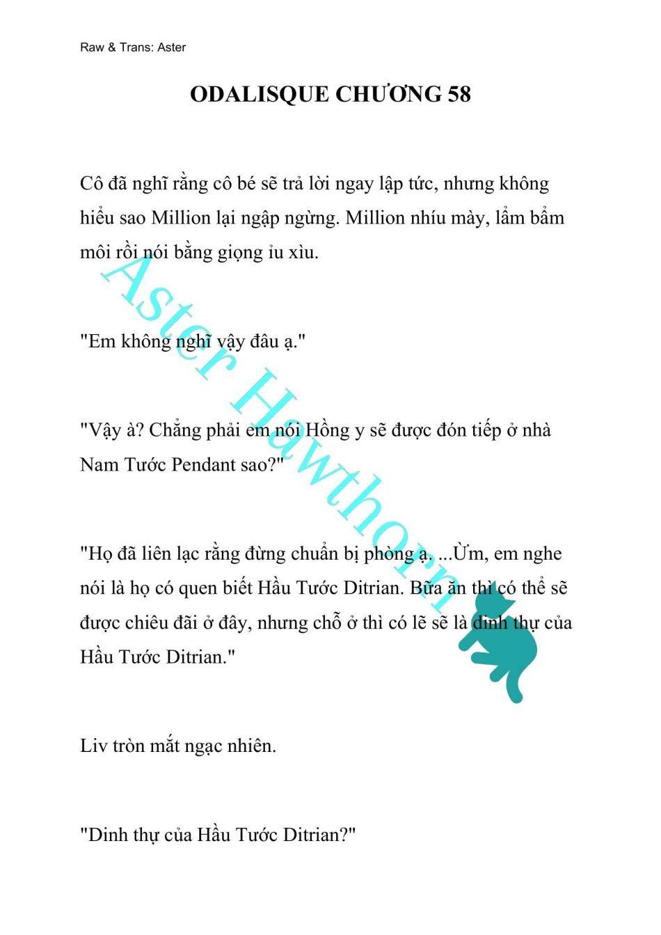 đọc truyện [novel] Odalisque Chương 58 ảnh 2 tại Thiên Thai Truyện