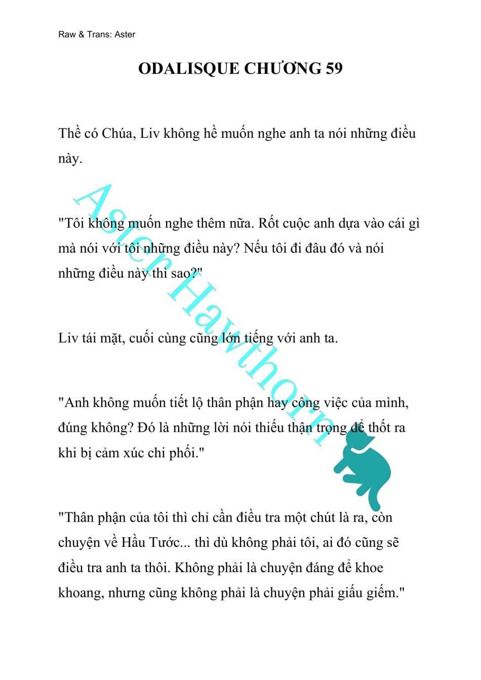 đọc truyện [novel] Odalisque Chương 59 ảnh 2 tại Thiên Thai Truyện