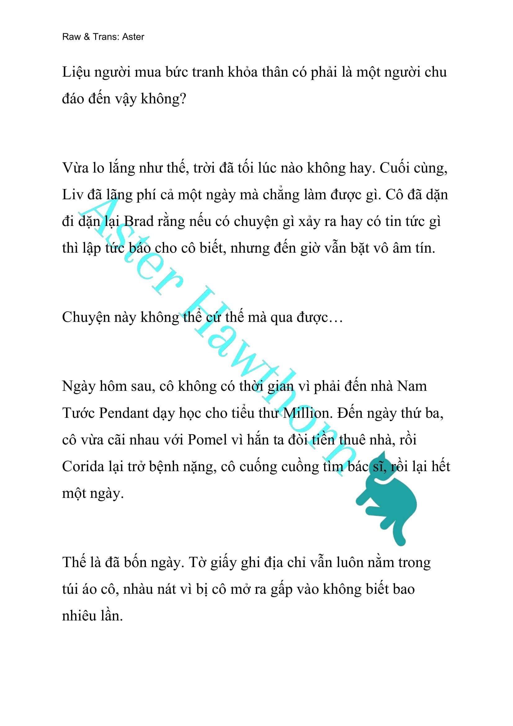 [novel] Odalisque Chương 6 page 2 - Giả Dược