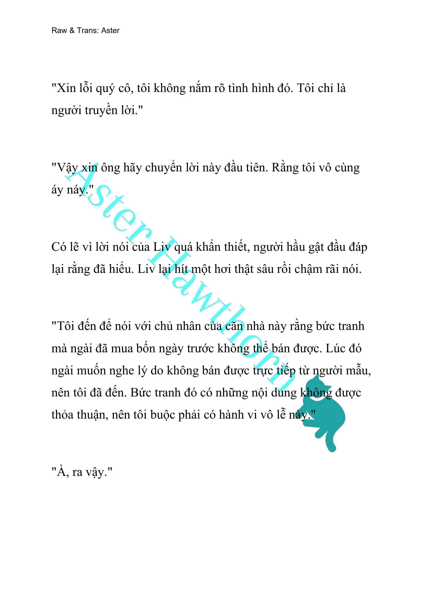 [novel] Odalisque Chương 6 page 11 - Giả Dược