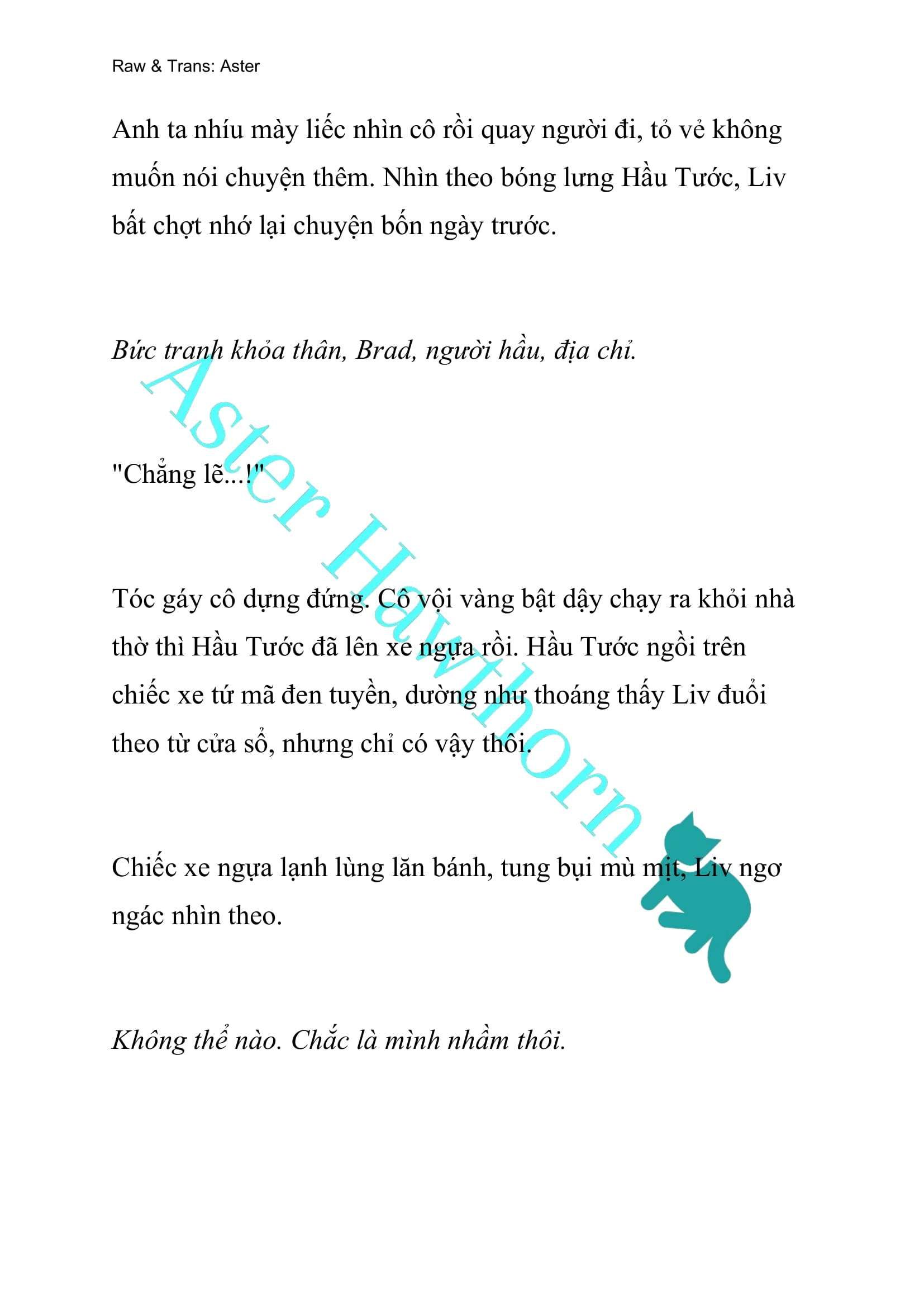 [novel] Odalisque Chương 6 page 8 - Giả Dược