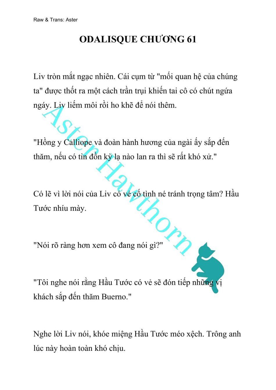 đọc truyện [novel] Odalisque Chương 61 ảnh 2 tại Thiên Thai Truyện
