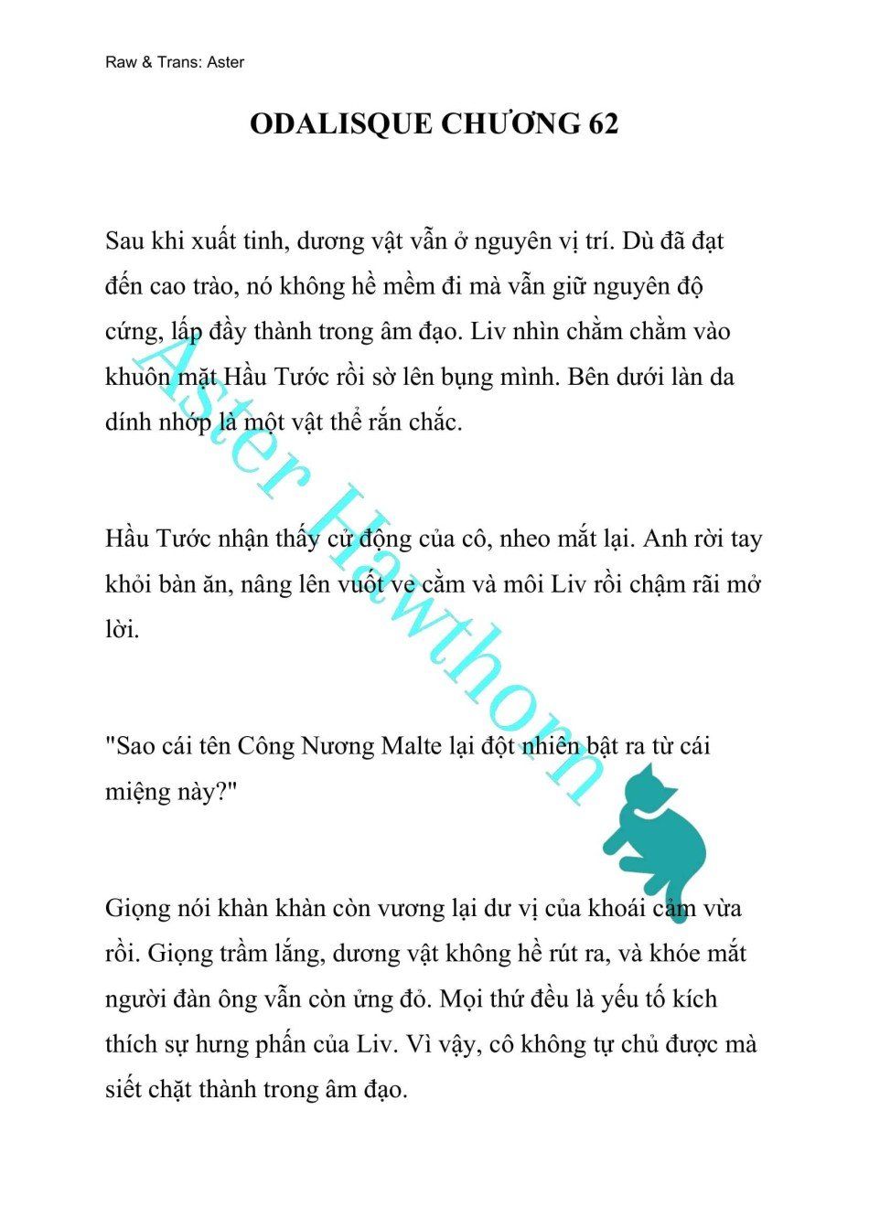 đọc truyện [novel] Odalisque Chương 62 ảnh 2 tại Thiên Thai Truyện