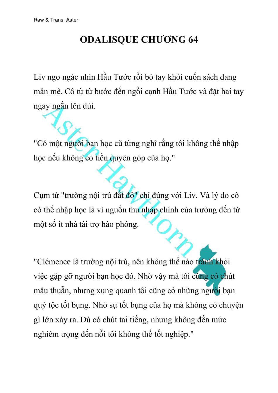 đọc truyện [novel] Odalisque Chương 64 ảnh 2 tại Thiên Thai Truyện