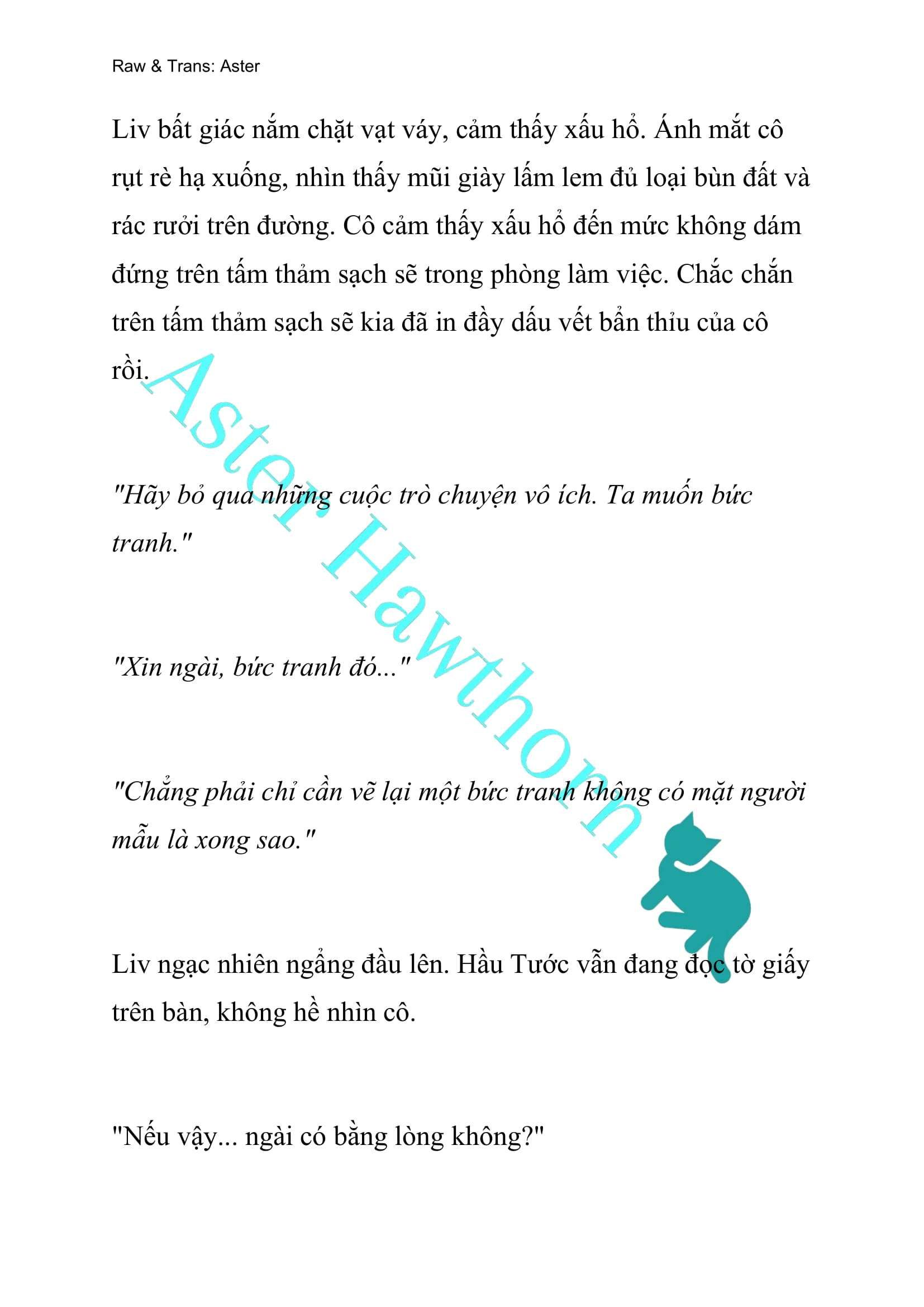 [novel] Odalisque Chương 7 page 11 - Giả Dược