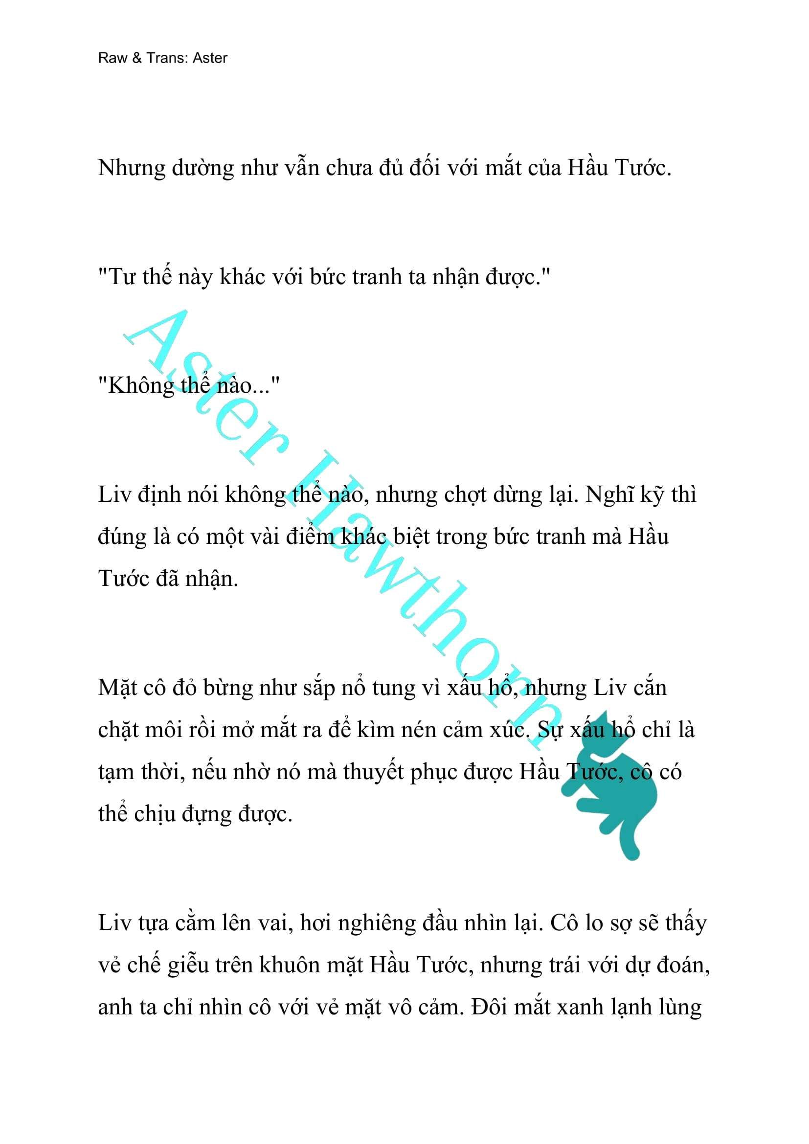 [novel] Odalisque Chương 7 page 6 - Giả Dược