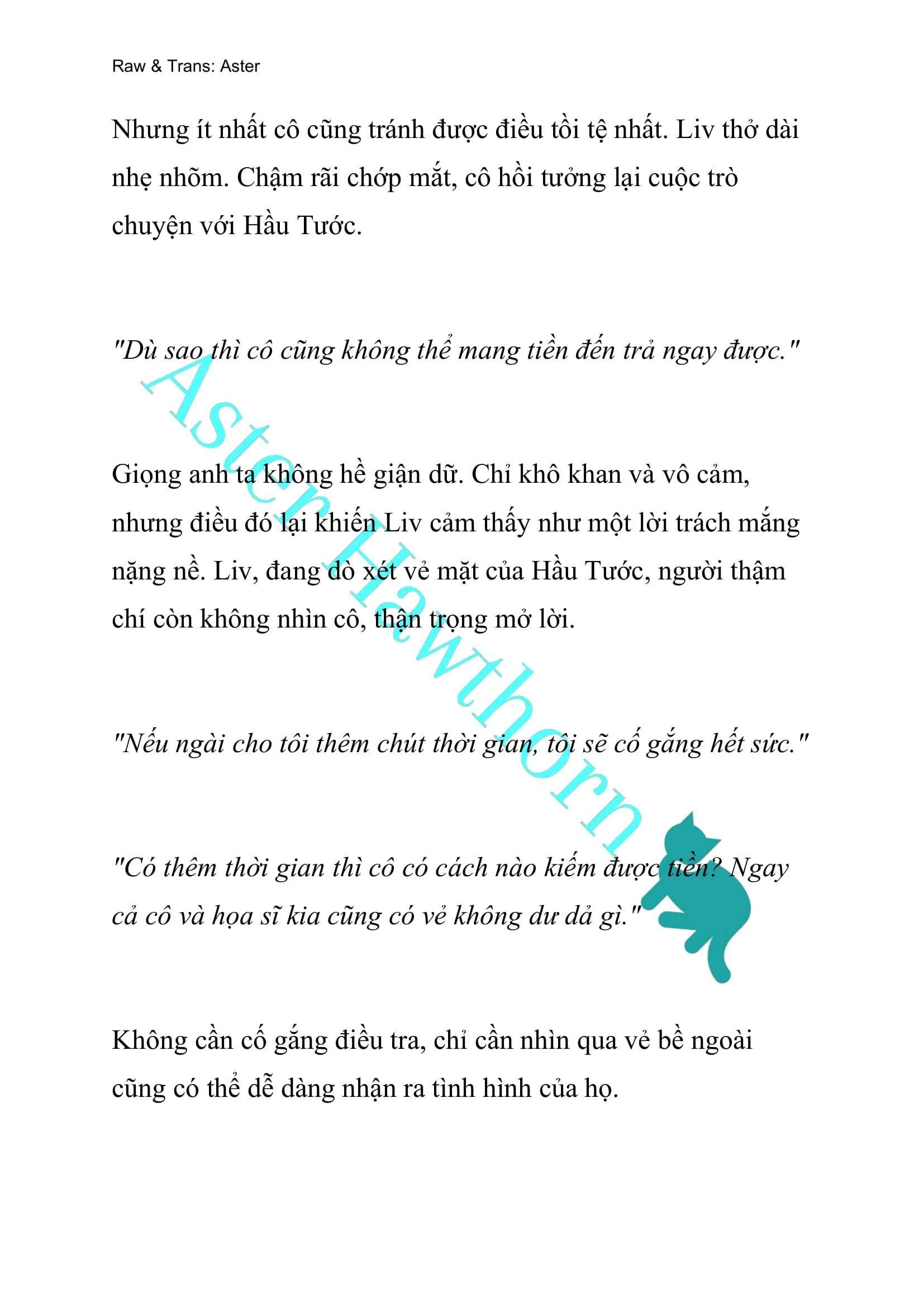 [novel] Odalisque Chương 7 page 10 - Giả Dược