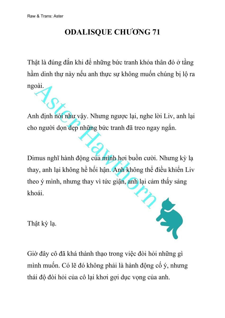 đọc truyện [novel] Odalisque Chương 71 ảnh 2 tại Thiên Thai Truyện