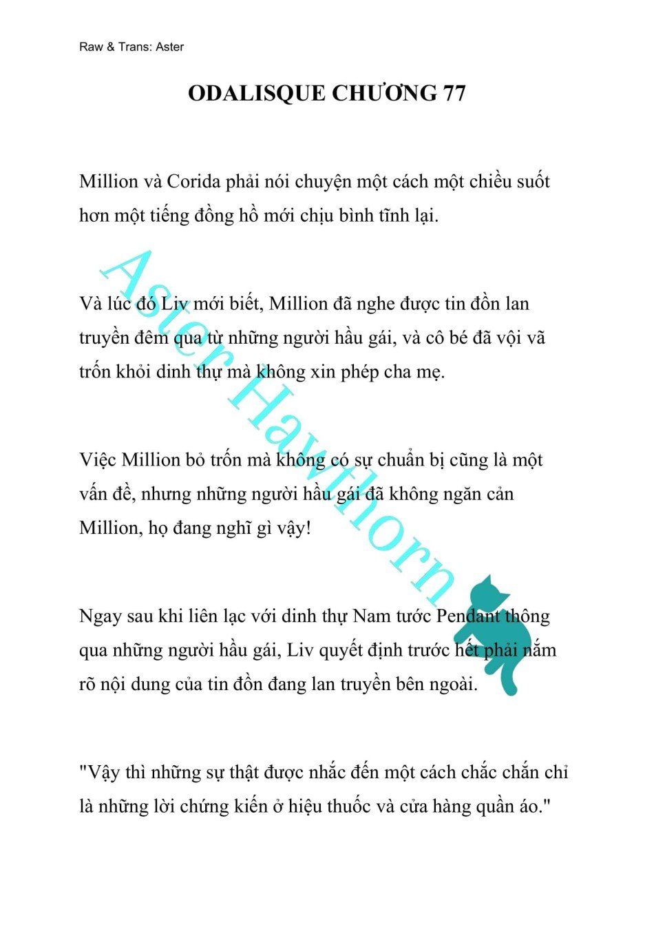 đọc truyện [novel] Odalisque Chương 77 ảnh 2 tại Giả Dược