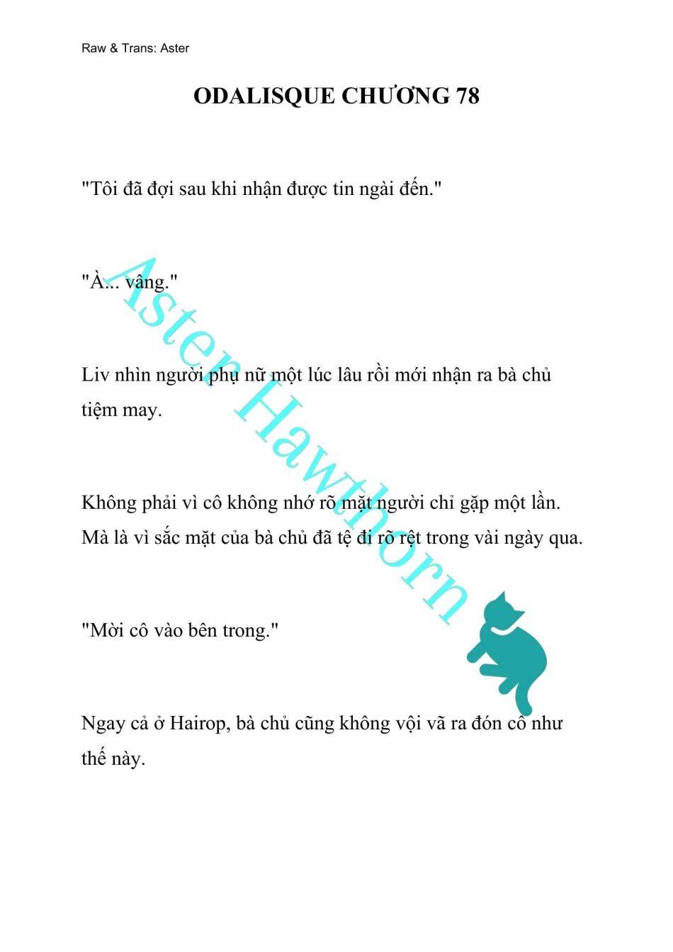 đọc truyện [novel] Odalisque Chương 78 ảnh 2 tại Giả Dược