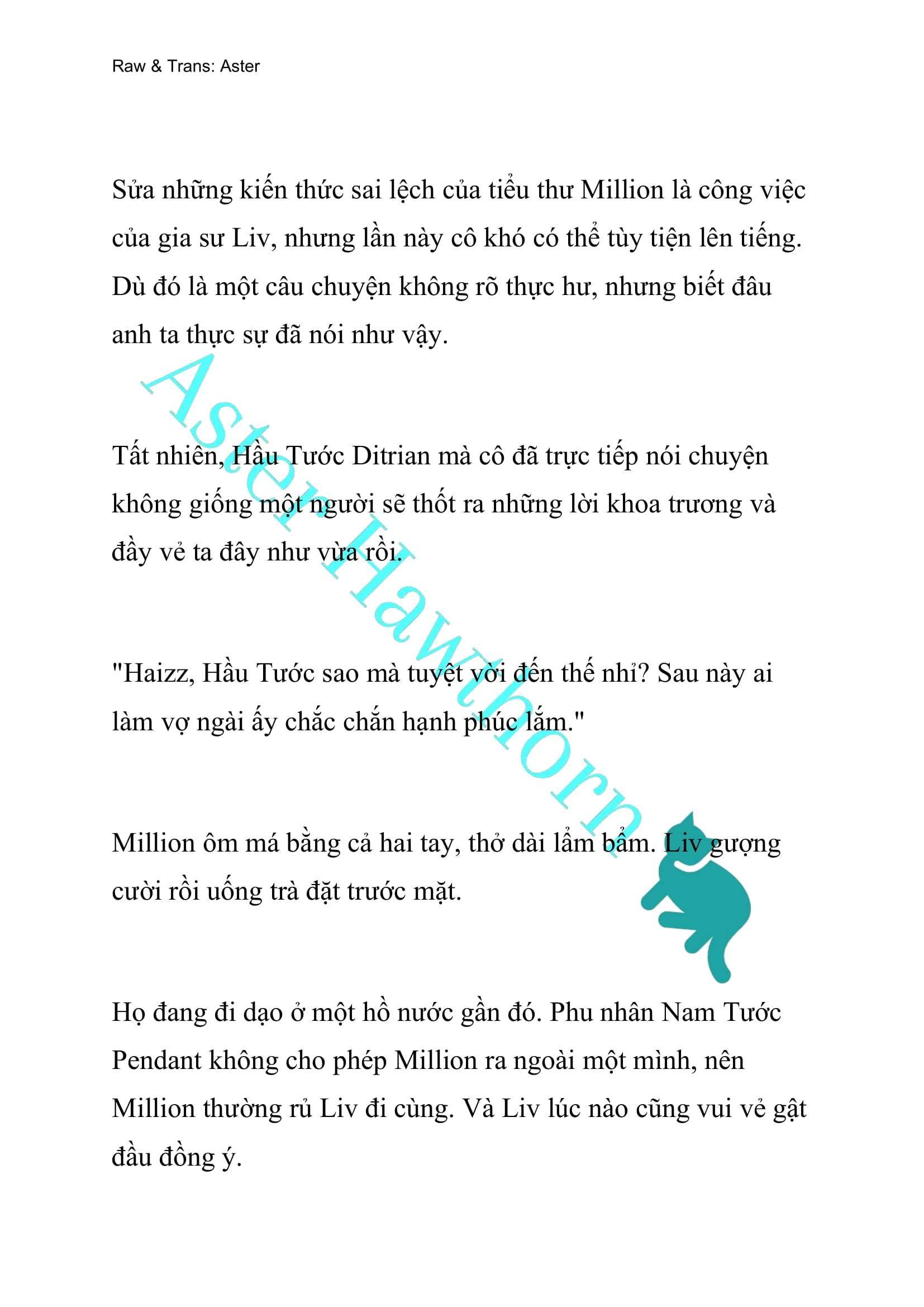 [novel] Odalisque Chương 8 page 5 - Giả Dược