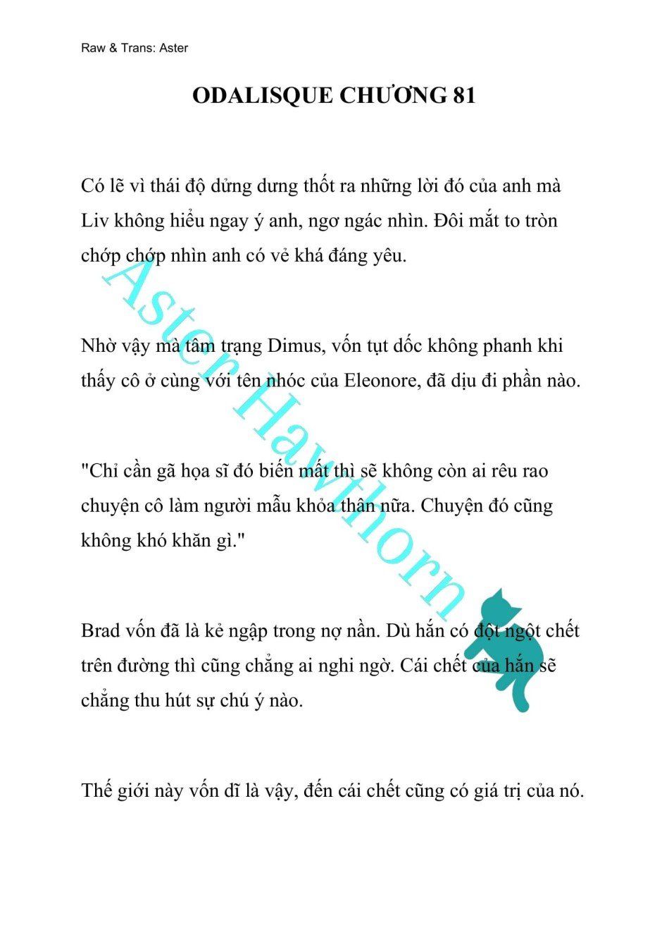 đọc truyện [novel] Odalisque Chương 81 ảnh 2 tại Truyện Dạ Ký