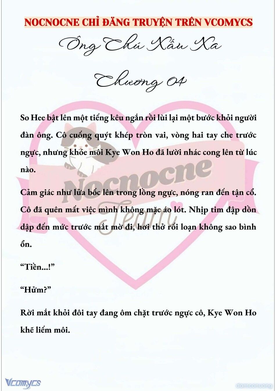 đọc truyện [novel] Ông Chú Xấu Xa Chương 4 ảnh 3 tại Thiên Thai Truyện