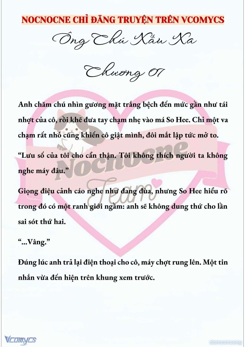 đọc truyện [novel] Ông Chú Xấu Xa Chương 7 ảnh 3 tại Thiên Thai Truyện