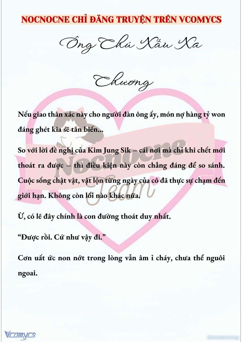 đọc truyện [novel] Ông Chú Xấu Xa Chương 9 ảnh 3 tại Thiên Thai Truyện