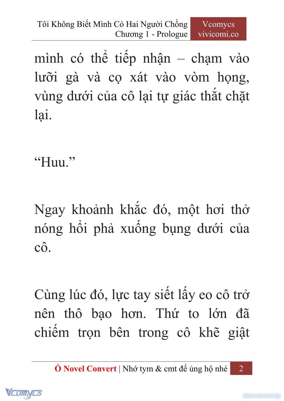 đọc truyện [novel] Tôi Không Biết Mình Có Hai Người Chồng Chương 1 ảnh 5 tại Thiên Thai Truyện
