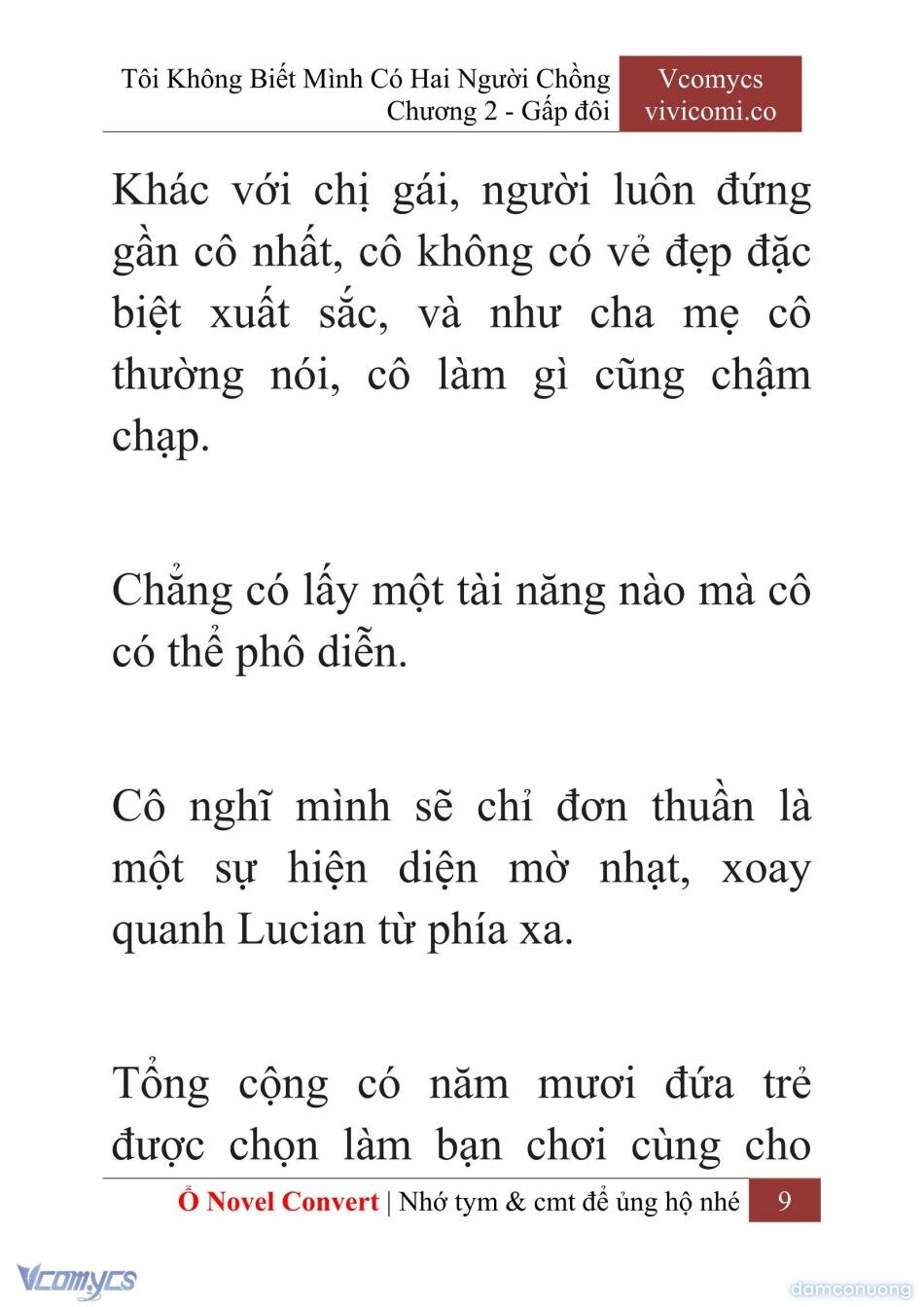 đọc truyện [novel] Tôi Không Biết Mình Có Hai Người Chồng Chương 2 ảnh 12 tại Thiên Thai Truyện