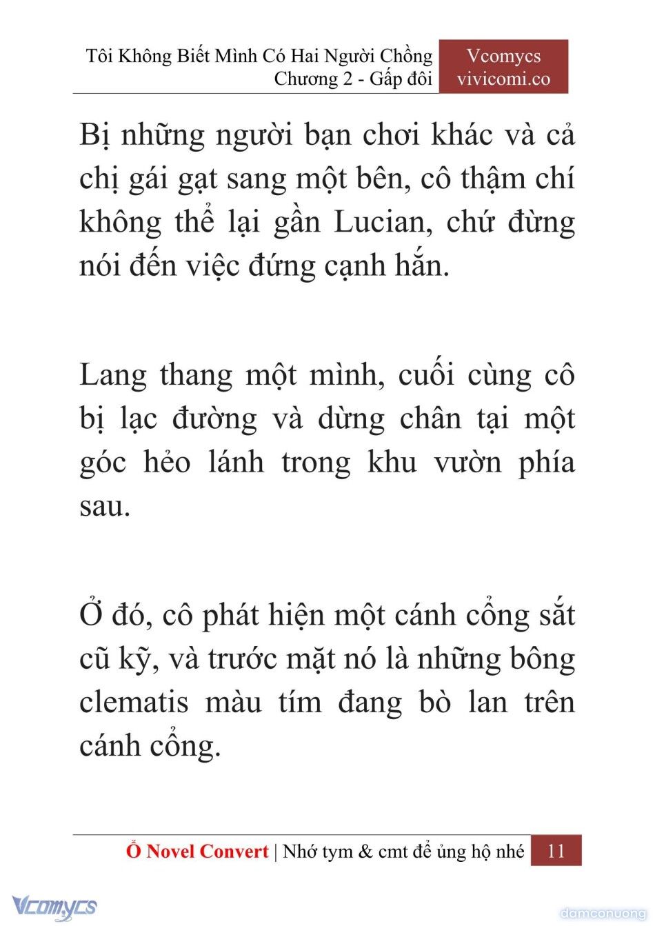 đọc truyện [novel] Tôi Không Biết Mình Có Hai Người Chồng Chương 2 ảnh 14 tại Thiên Thai Truyện