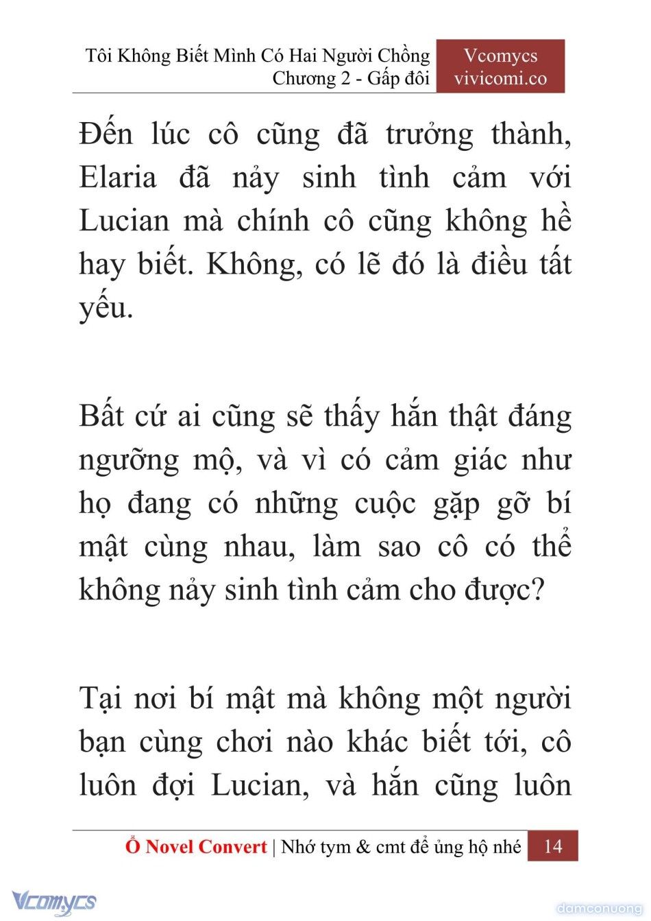 đọc truyện [novel] Tôi Không Biết Mình Có Hai Người Chồng Chương 2 ảnh 17 tại Thiên Thai Truyện