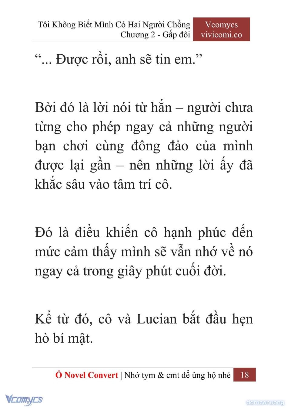 đọc truyện [novel] Tôi Không Biết Mình Có Hai Người Chồng Chương 2 ảnh 21 tại Thiên Thai Truyện