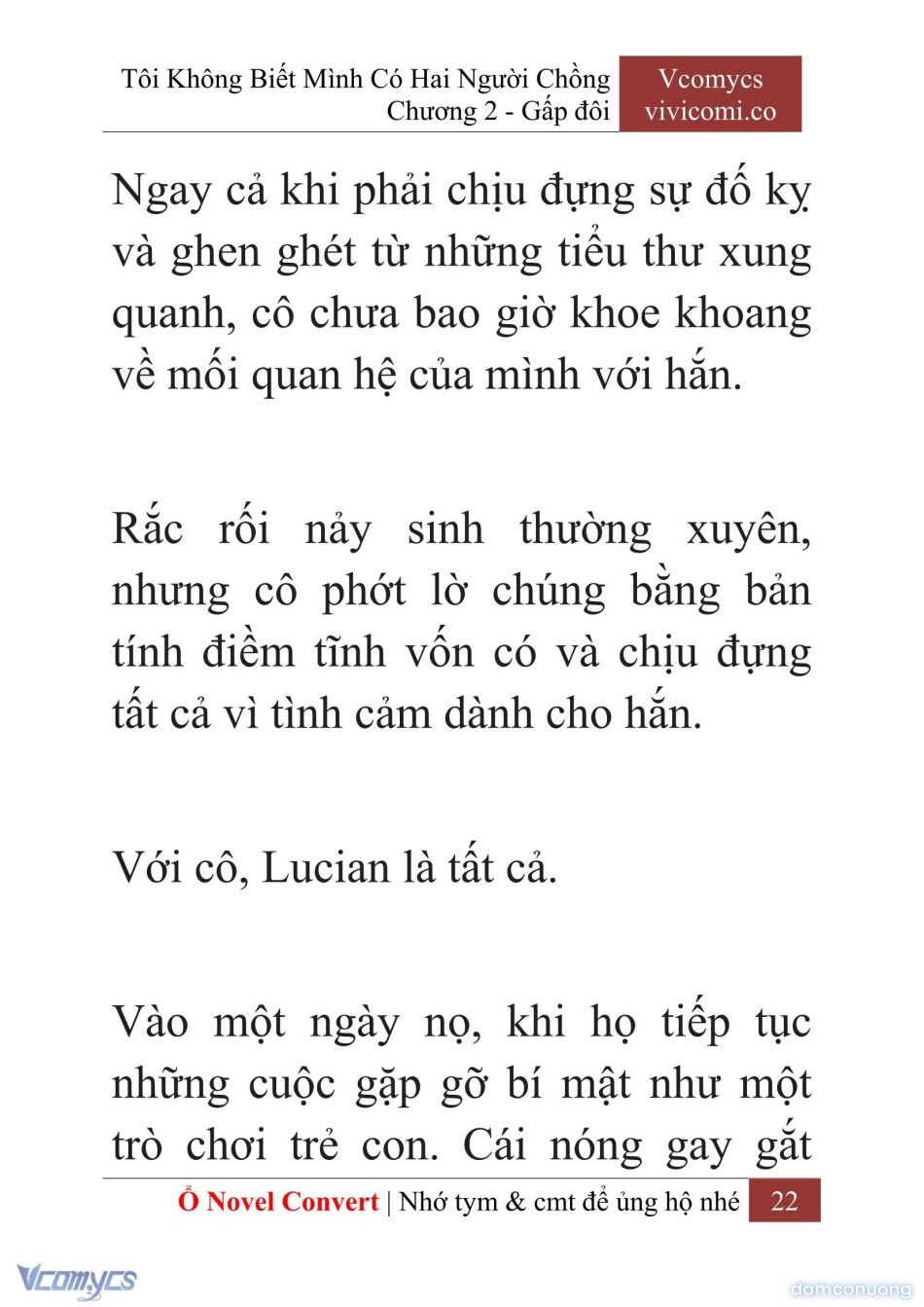 đọc truyện [novel] Tôi Không Biết Mình Có Hai Người Chồng Chương 2 ảnh 25 tại Thiên Thai Truyện