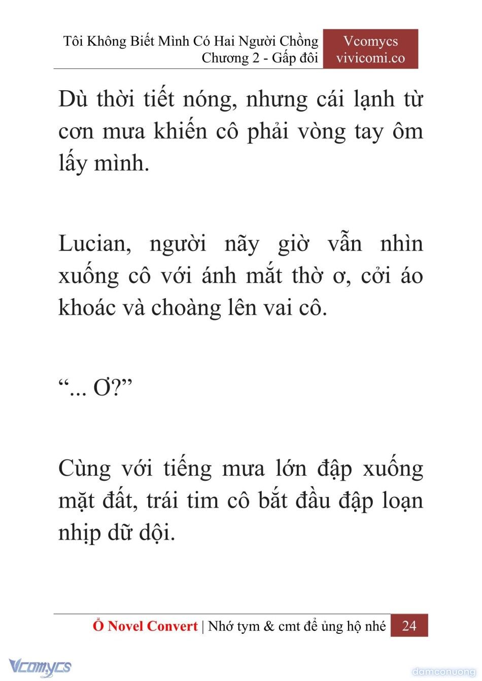 đọc truyện [novel] Tôi Không Biết Mình Có Hai Người Chồng Chương 2 ảnh 27 tại Thiên Thai Truyện