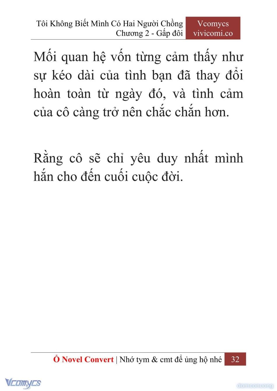 đọc truyện [novel] Tôi Không Biết Mình Có Hai Người Chồng Chương 2 ảnh 35 tại Thiên Thai Truyện