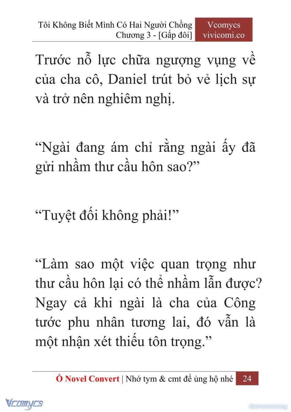 đọc truyện [novel] Tôi Không Biết Mình Có Hai Người Chồng Chương 3 ảnh 27 tại Thiên Thai Truyện