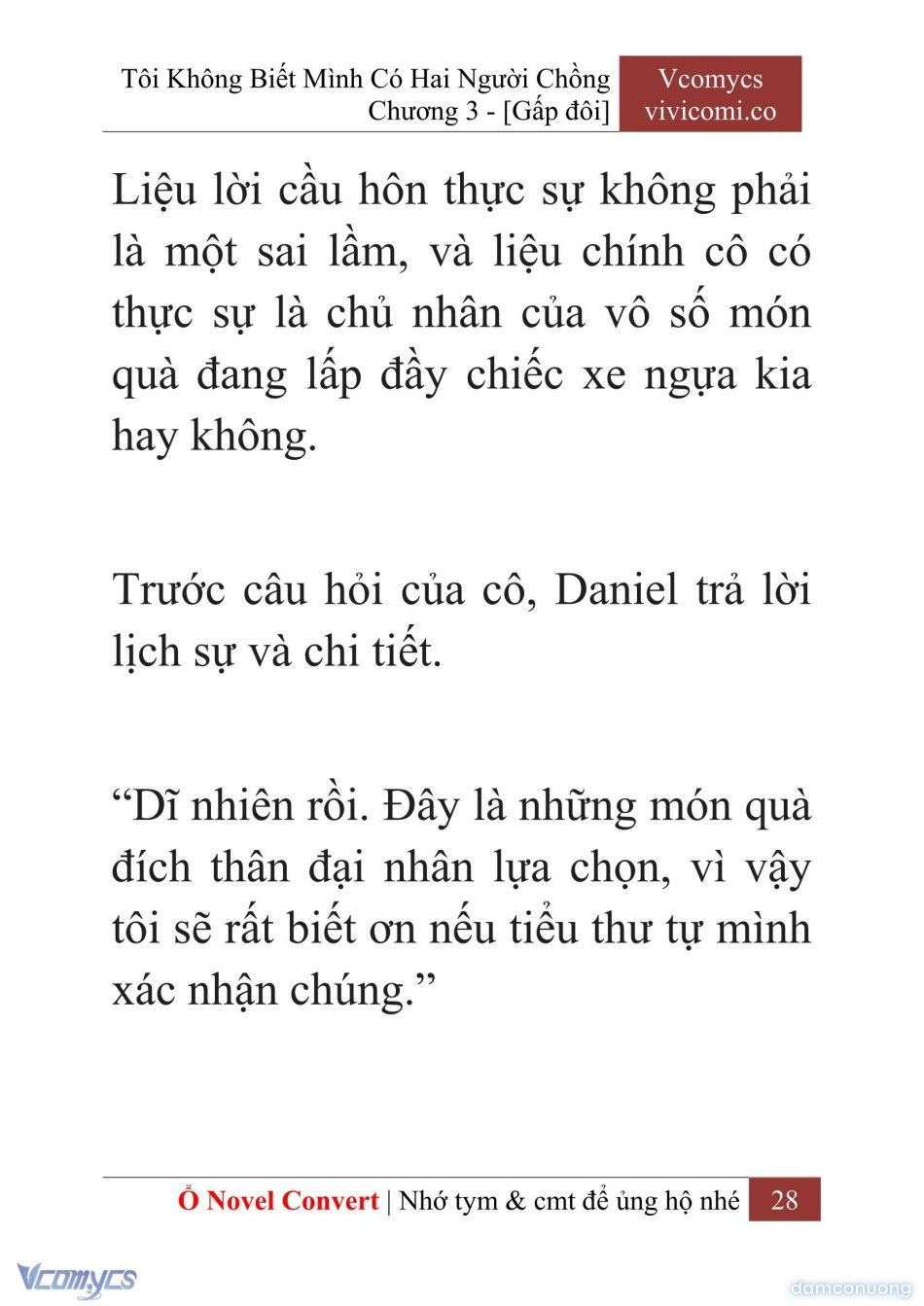 đọc truyện [novel] Tôi Không Biết Mình Có Hai Người Chồng Chương 3 ảnh 31 tại Thiên Thai Truyện