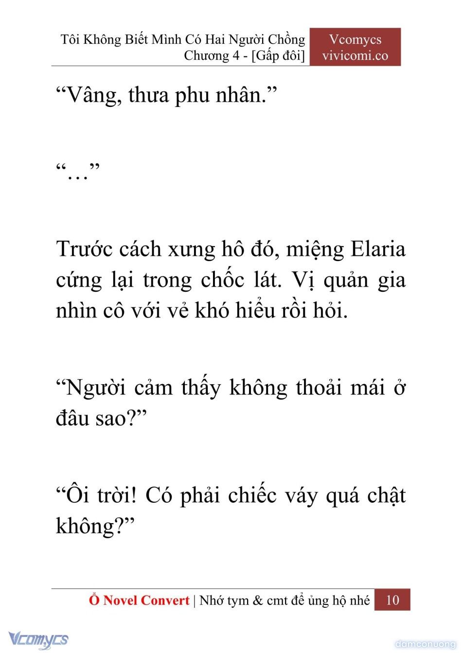 đọc truyện [novel] Tôi Không Biết Mình Có Hai Người Chồng Chương 4 ảnh 13 tại Thiên Thai Truyện