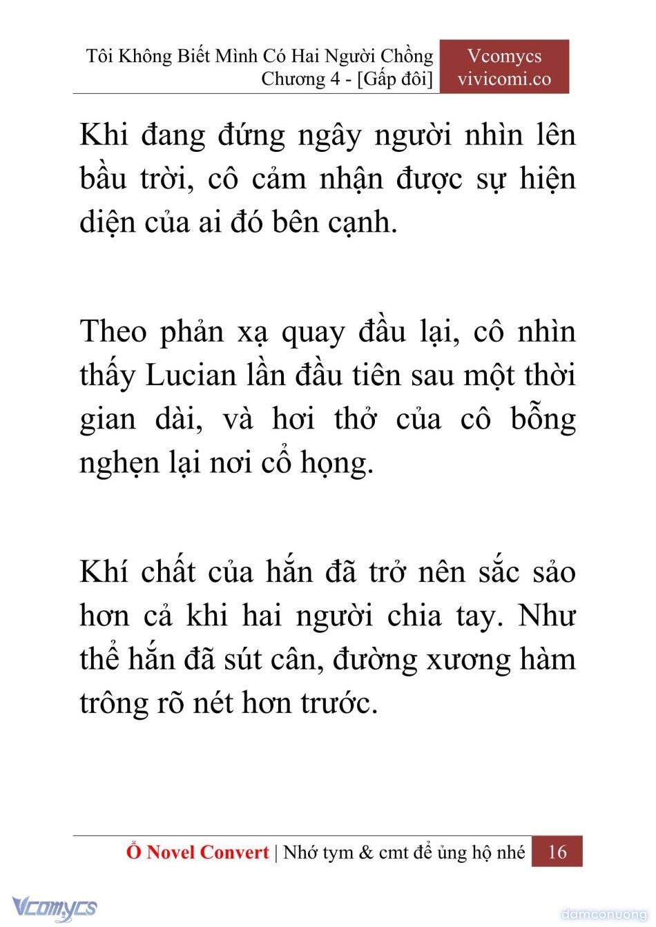 đọc truyện [novel] Tôi Không Biết Mình Có Hai Người Chồng Chương 4 ảnh 19 tại Thiên Thai Truyện