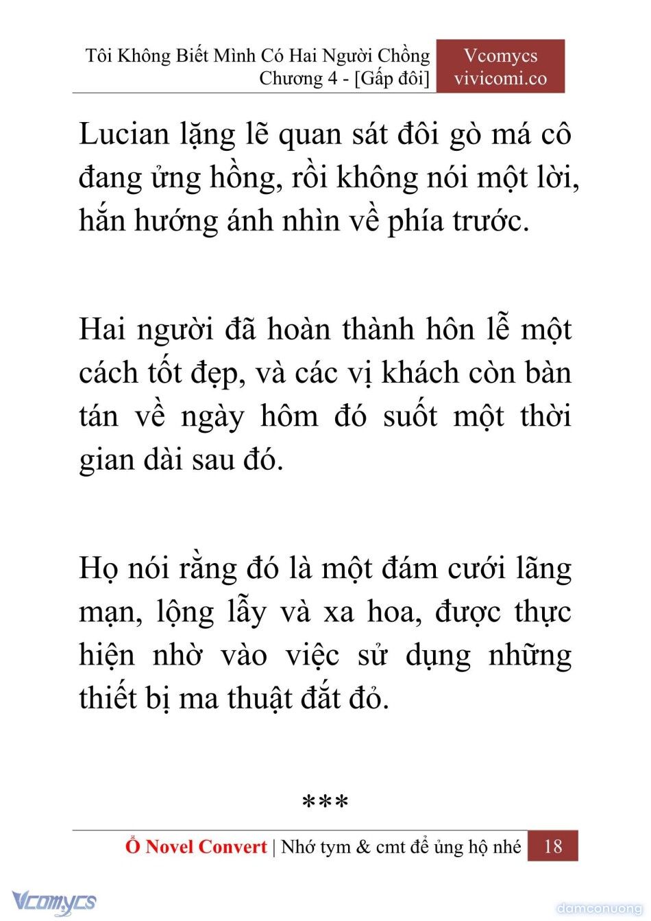 đọc truyện [novel] Tôi Không Biết Mình Có Hai Người Chồng Chương 4 ảnh 21 tại Thiên Thai Truyện