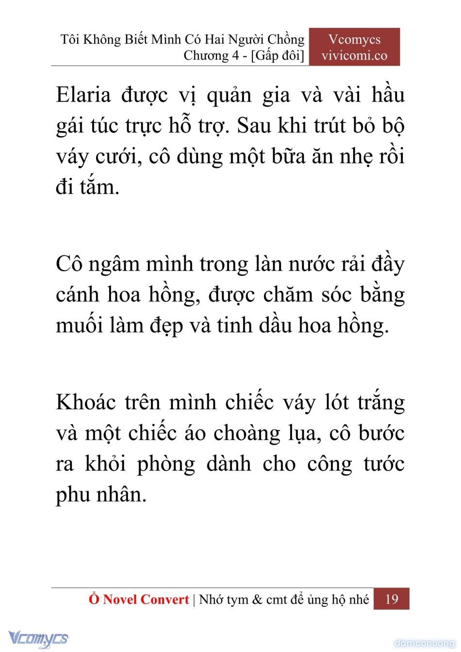 đọc truyện [novel] Tôi Không Biết Mình Có Hai Người Chồng Chương 4 ảnh 22 tại Thiên Thai Truyện