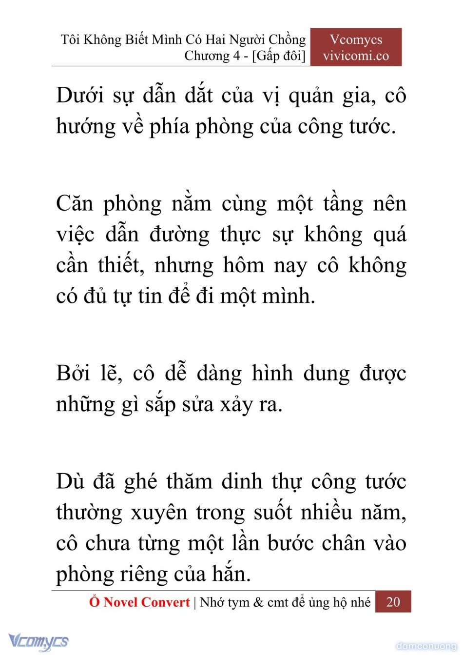 đọc truyện [novel] Tôi Không Biết Mình Có Hai Người Chồng Chương 4 ảnh 23 tại Thiên Thai Truyện