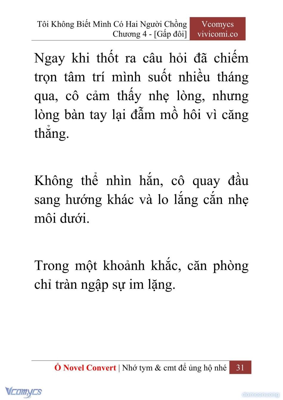 đọc truyện [novel] Tôi Không Biết Mình Có Hai Người Chồng Chương 4 ảnh 34 tại Thiên Thai Truyện