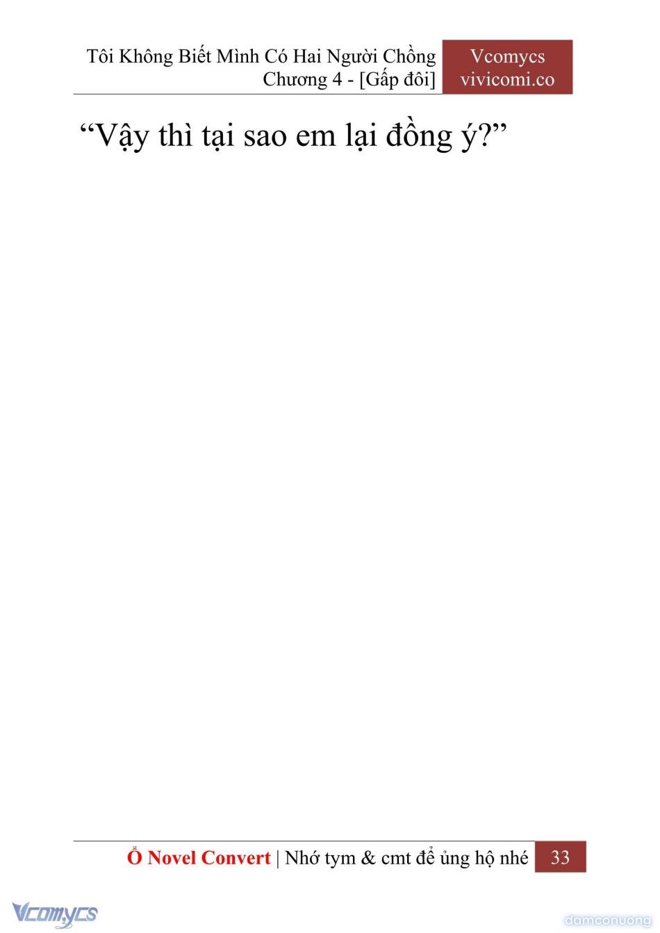 đọc truyện [novel] Tôi Không Biết Mình Có Hai Người Chồng Chương 4 ảnh 36 tại Thiên Thai Truyện