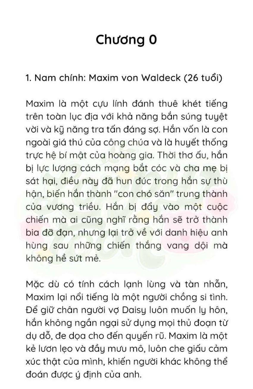 đọc truyện [novel] Trận Chiến Ly Hôn! Chương 0 ảnh 2 tại Truyện Dạ Ký