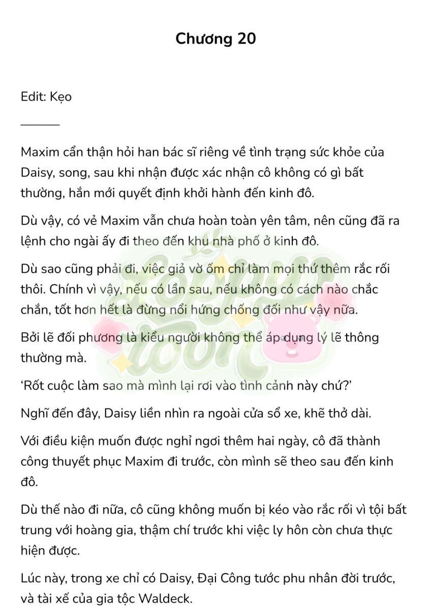 đọc truyện [novel] Trận Chiến Ly Hôn! Chương 20 ảnh 2 tại Thiên Thai Truyện