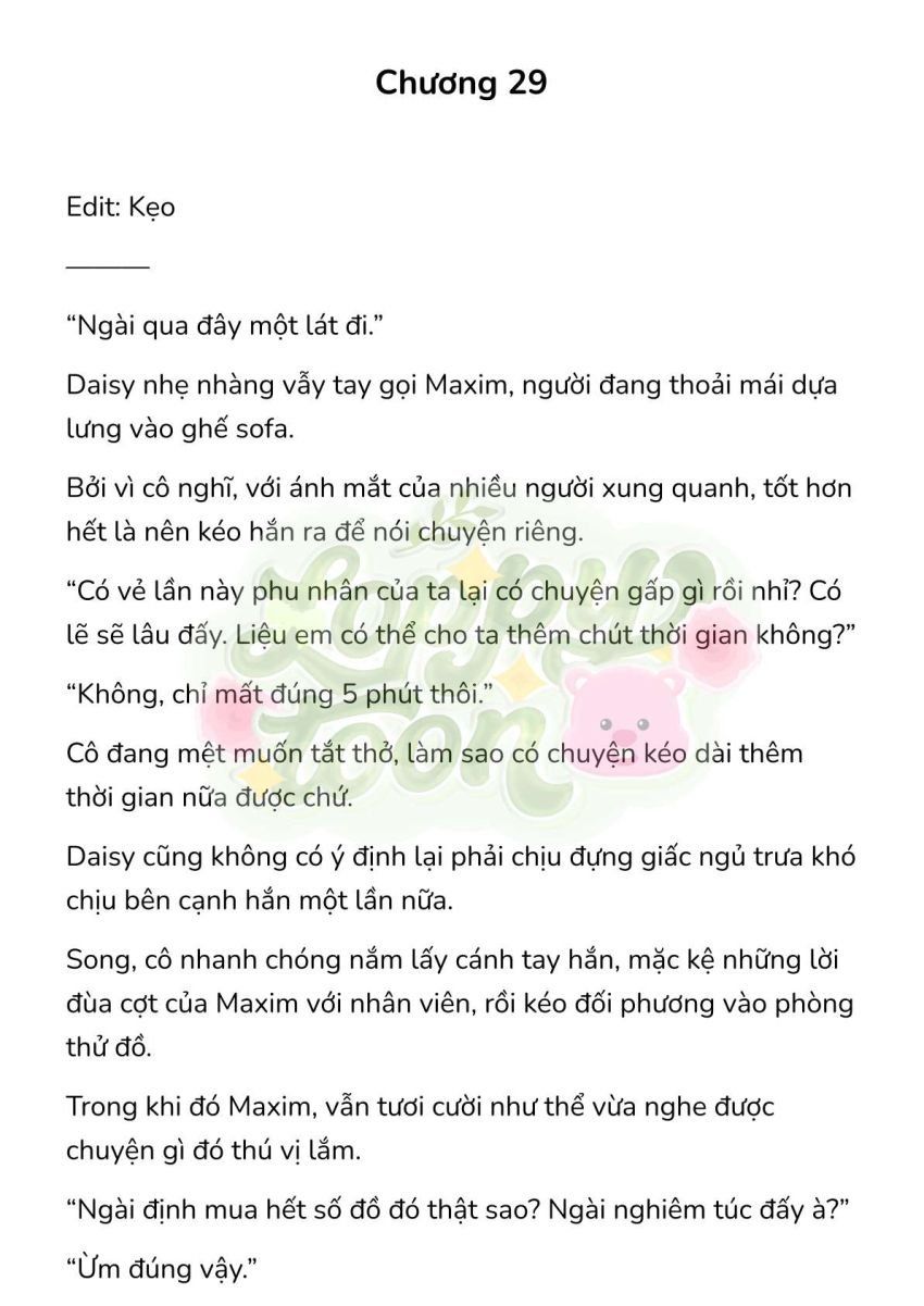 đọc truyện [novel] Trận Chiến Ly Hôn! Chương 29 ảnh 2 tại Thiên Thai Truyện
