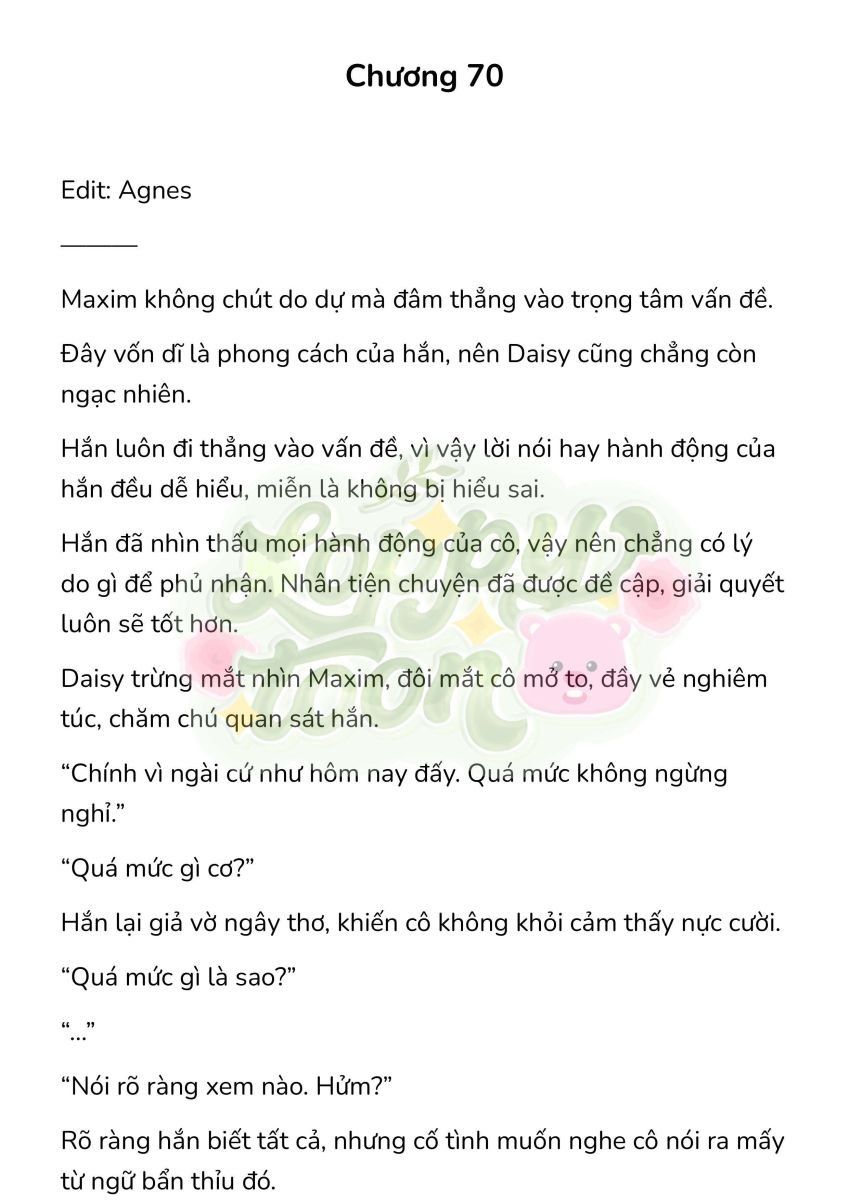 đọc truyện [novel] Trận Chiến Ly Hôn! Chương 70 ảnh 2 tại Truyện Dạ Ký