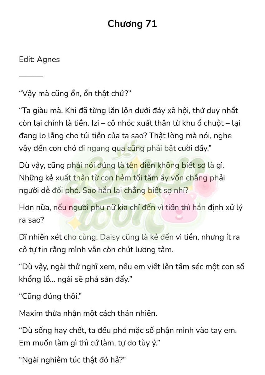 đọc truyện [novel] Trận Chiến Ly Hôn! Chương 71 ảnh 2 tại Giả Dược