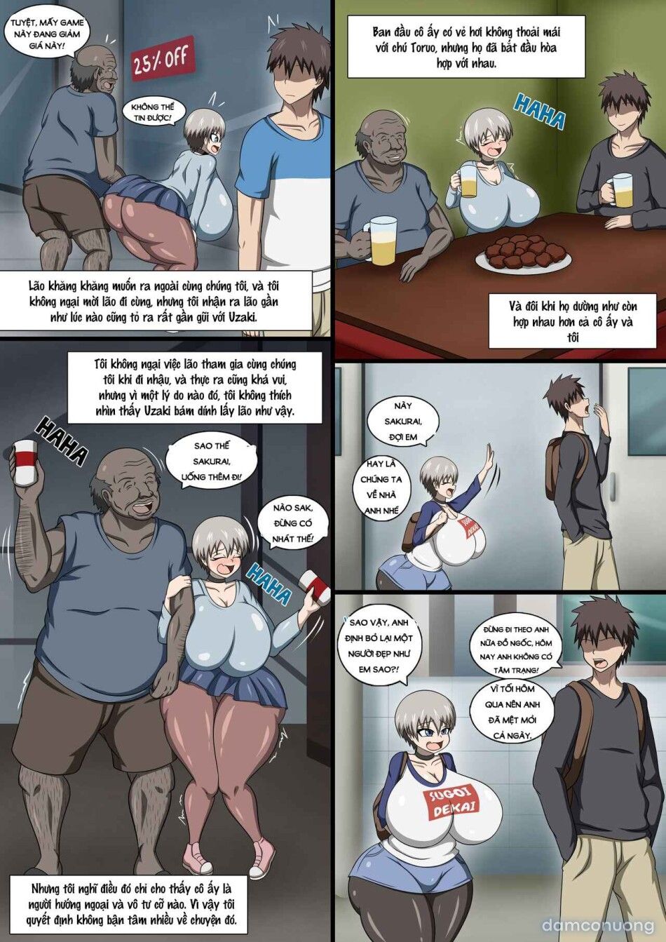 đọc truyện Ntr Uzaki-chan