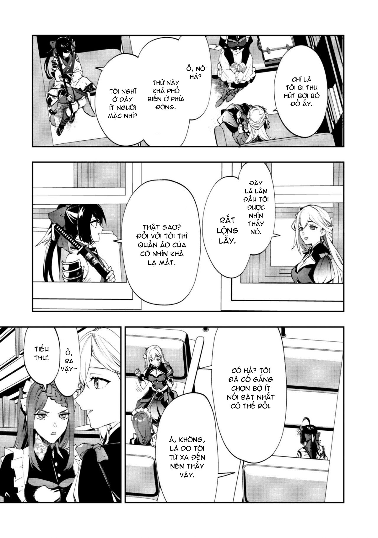 đọc truyện Nữ Đao Phủ Trở Thành Vệ Sĩ Cho Nữ Bá Tước Chương 1 ảnh 16 tại Thiên Thai Truyện