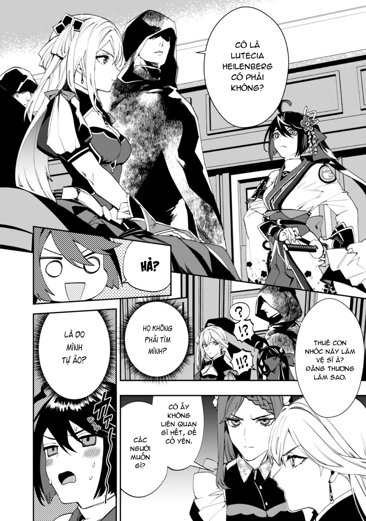 đọc truyện Nữ Đao Phủ Trở Thành Vệ Sĩ Cho Nữ Bá Tước Chương 1 ảnh 19 tại Thiên Thai Truyện