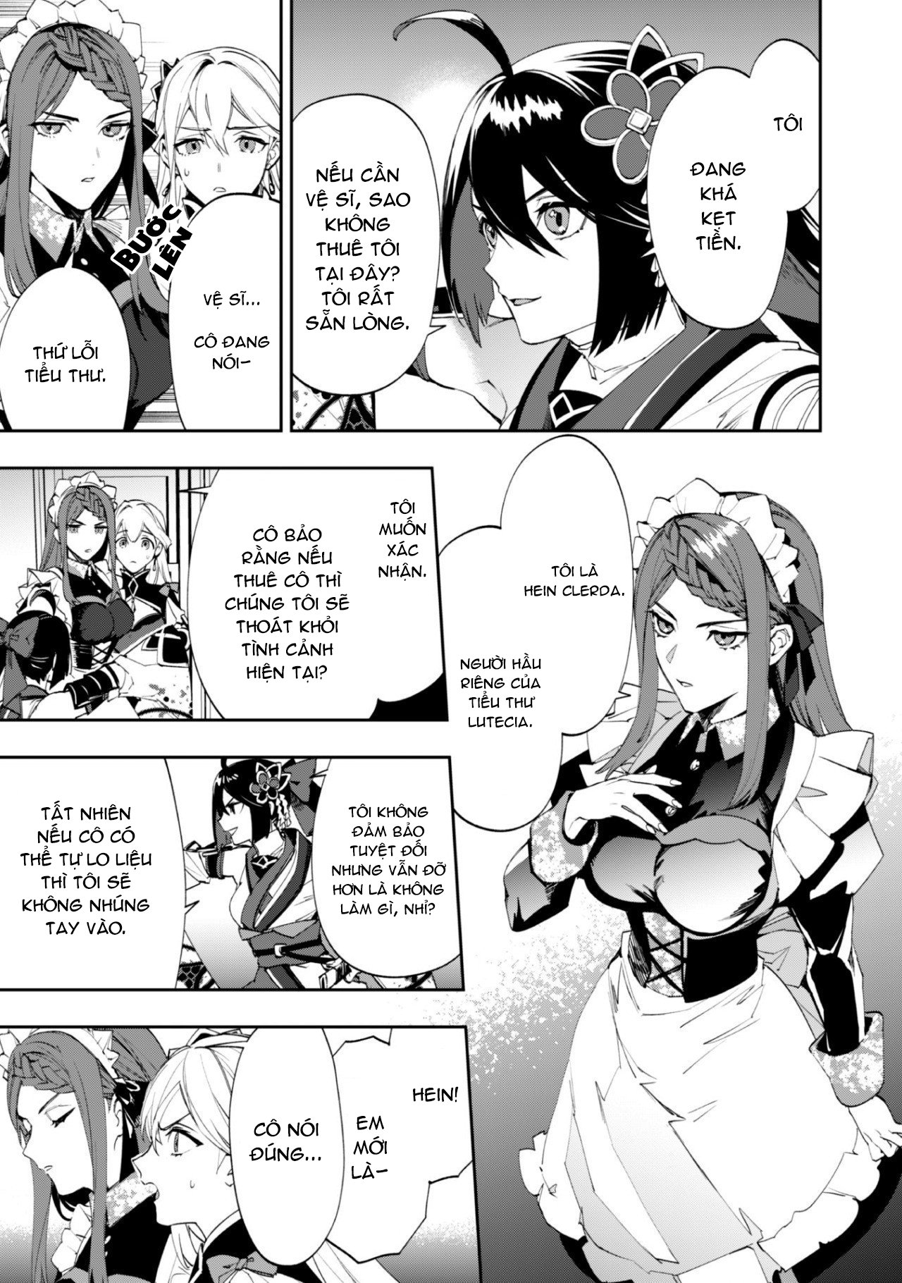 đọc truyện Nữ Đao Phủ Trở Thành Vệ Sĩ Cho Nữ Bá Tước Chương 1 ảnh 22 tại Thiên Thai Truyện